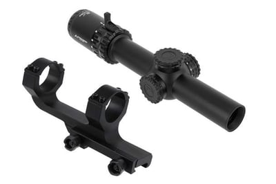 Primary Arms SLx 1-6x24 SFP Rifle Scope Gen IV - Illuminated ACSS Aurora 5.56/.308 Yard Reticle w/ Deluxe 30mm Scope Mount - $329.95