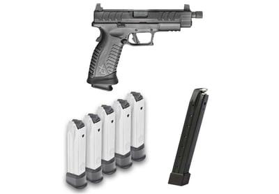 Springfield XDM Elite 4.5" OSP Gear Up Package w/ 6 Mags 9mm - $469.9 