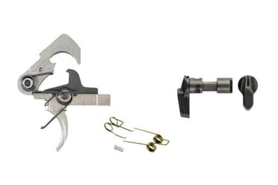 Dirty Bird Industries Curved Single Stage Nickel Teflon Trigger Group with Black Radian Talon Ambidextrous 45/90 2-Lever Safety Selector - $79.95