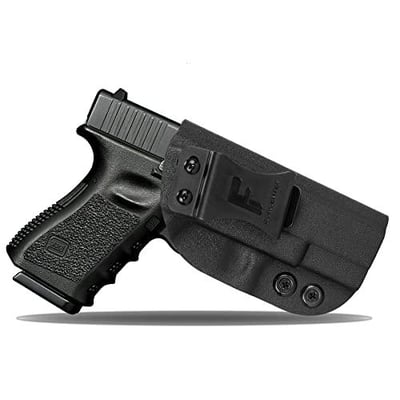 G19 Holster, IWB KYDEX Holster Compatible with Glock 19,19X, 23,17,26,32,44,45 Gen (1-5) Pistol - $13.99 After Code “5X8RY6KS” (Free S/H over $25)