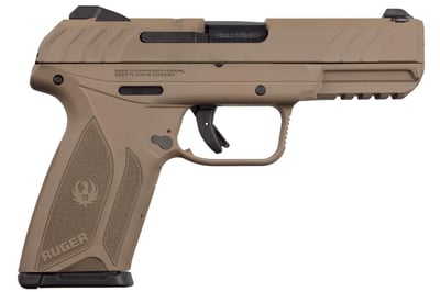 Ruger Security-9 FDE 9mm 4" Barrel 15-Rounds - $349.99