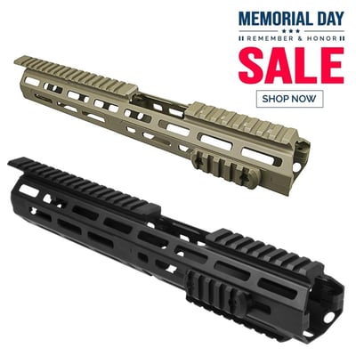 NcSTAR 223/556 M-Lok Handguard/ Two Piece/ Drop In Fit/ Extended Length/ 13.5"L ( Black or Tan ) - $40.95