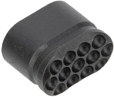 Forward Controls Design Heavy Enhanced AR-15 Magazine Release Button - Blind Hole - Nitrided 4140 Steel - Dimpled - $14.21