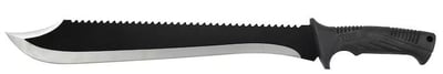 Schrade Machete 21" Black Oxide Coated Stainless Steel Blade Rubber Handle Black - $9.99 (Free Shipping on $100+ Orders)