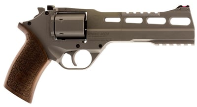 Chiappa Firearms CF340249 Rhino 60SAR *CA Compliant* Single 357 Magnum 6" 6 Walnut Chrome Stainless Steel - $1092.99 