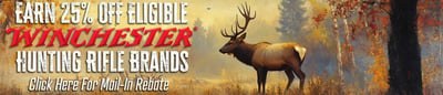 Get 25% Off Eligible Winchester Hunting Rifle Brands @ Natchez Shooting & Outdoors