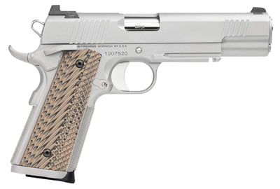 Dan Wesson 01815 Specialist 10mm Auto 5" 8+1 Stainless Steel Black/Brown G10 Grip - $1674.95