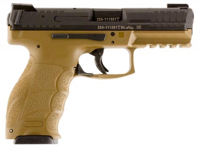 H&K VP9 9mm 4.09" 10rd FDE Night Sights 3x10 Rnd Mags - $709.99 (Free Shipping over $50)