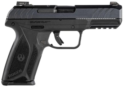 Ruger 3825 Security-9 Pro 9mm Luger 4" 15+1 Black Blued Steel Black Polymer Grip - $450.99 