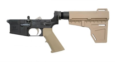 PSA AR-15 Complete Classic Shockwave EPT Pistol Lower, Flat Dark Earth - No Magazine - 5165448044 - $209.99 + Free Shipping