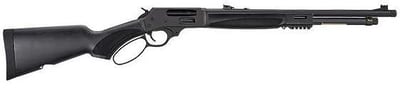 Henry H010X Lever X Model 45-70 Gov 4+1 19.80" Black Blued Ambidextrous Hand - $835.32 