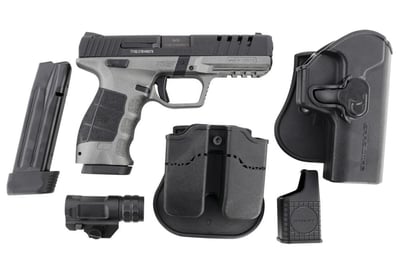 SAR USA SAR9 X 9mm 4.40" 19+1rds, Platinum Cerakote - SAR9XCKBL - $259.99 