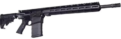 DEL-TON Alpha 308 Win 18" 20rd Semi-Auto AR10 Black - $849.99 