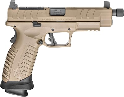 Springfield Armory XDMET9459FHCOSP XD-M Elite 9mm Luger 4.50" TB 22+1 Flat Dark Earth - $599.98 