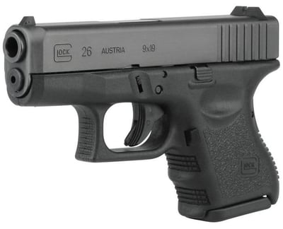 Glock 26 Gen 3 9mm 3.43" Barrel 10+1(2) - $529.99 