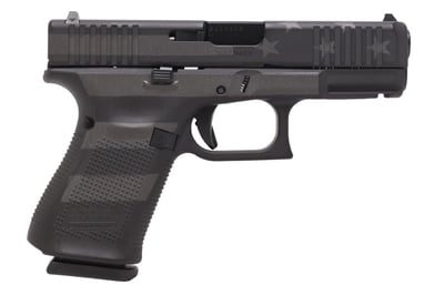 Glock 23 Gen5 40 S&W Semi-Auto Pistol with Black Stealth Flag Cerakote Finish - $579.99 (Free S/H on Firearms)