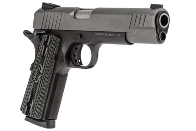 Taurus 1191101GVZ 1911 45 ACP 5" 8+1 Black Gray Cerakote Slide Black VZ G10 Grip - $522.99 