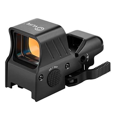 CVLIFE 1x22x33 Red Dot Sight 4 Reticles Reflex Sight with Quick Detach Mount - $31.84 w/code "EKNDYWHD" (Free S/H over $25)