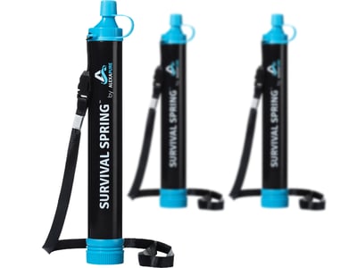 Survival Spring by Alexapure (3-Pack) - $13.67 (Free S/H over $25)