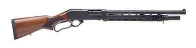 Panzer EG-220 Tactical 12 Gauge 18.5" 6rd Lever Action Shotgun, Black/Walnut - PAEG220LATS - $349.99 