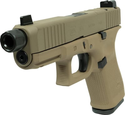 Glock V-Series Model 19 FDE Cerakote Handgun 9mm Luger 15rd Magazines (3) 4.6″ Threaded Barrel Austria Made - $665.85 with code NOFEES 