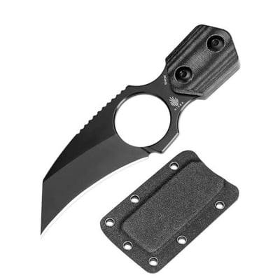Kizer Variable Claw Fixed Blade Knife, 3.39 In 154CM Steel Blade, Black Micarta Handle, Neck Knife, Fixed Blade Knife with Sheath - $47 + FREE Shipping