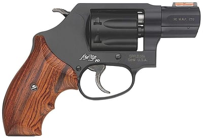 Smith & Wesson 160228 351 Personal Defense 22 Mag 1.88" 7 Round Black Stainless Steel Wood Grip - $719.99