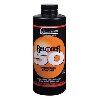 ALLIANT POWDER - Reloder 50 1 lb Rifle Powder - $49.99 ($0 Hazmat Fee)