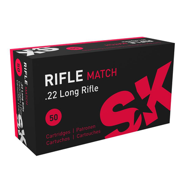 SK Rifle Match .22 LR Ammunition 50 Rounds - $11.95