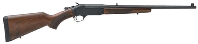 Henry Single Shot 357 Mag 1 22" American Walnut Fixed Pistol Grip Stock Blued Right Hand - $414.99 