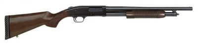 Mossberg 500 Persuader Retrograde 12Ga 18.5" Barrel 5rd 3" Chamber Walnut - $425.31 w/code "WELCOME20" 