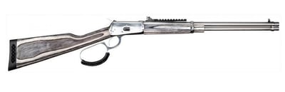 Rossi 923572093LW R92 .357 Magnum Lever Action Rifle, 20" BBL, SS Gray Laminate Large Loop - $799 