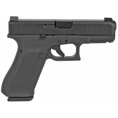 Glock G45 Compact FS Rebuilt 9mm Luger 4.02" 17+1 Black Black Interchangeable Backstrap Grip - $435.75 