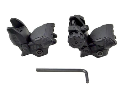Presma AR-15 Flip-Up Sight Set BLACK - $14.95 (FREE Shipping over $50)