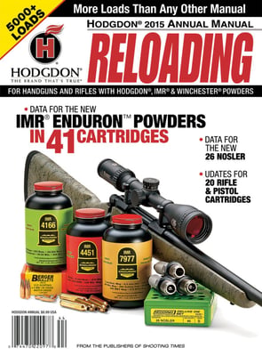 Hodgdon 2015 Annual Reloading Manual - $3.90 (Free Shipping over $50)