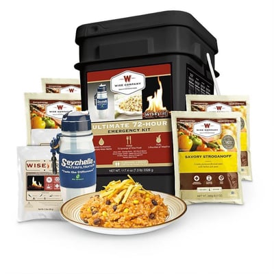 Wise Emergency Food Supply Ultimate 72 Hour Survival Kit - $67.49 (Buyer’s Club price shown - all club orders over $49 ship FREE)