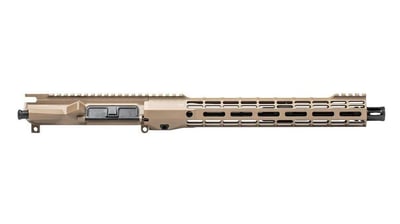 Aero Precision Complete Upper Receiver M4E1-T, 5.56 NATO, 12.5in CMV Barrel, Carbine Length w/ 12in M-LOK ATLAS S-ONE Handguard, FDE - $267.83 (Free S/H over $49 + Get 2% back from your order in OP Bucks)