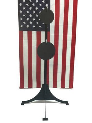Lightweight Tactical Double Hanger Stand with 8" + 6" AR 500 Targets - $124.99 shipped after coupon "25OFF"