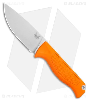 Benchmade 15006 Steep Country Fixed Blade Knife Orange Santoprene (3.5" SW) - $110.50 (Free S/H over $99)