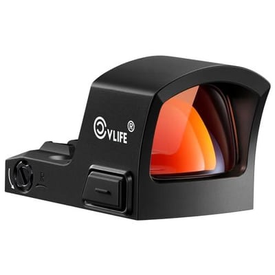 37% off CVLIFE WildHawk 5000G Shockproof, 0.26" Ultra Thin Deck for Compact Pistol, 2MOA & 36MOA /3MOA Handgun Red Dot,Pistol Optic for RMS/RMSC, Motion Awake Red Dot, with Adapter for RMR/MOS/Picatinny. w/code GCKFWXFK - $91.99 + FREE Shipping