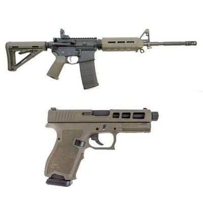 PSA PA-15 16" Nitride M4 Carbine 5.56 NATO MOE & PSA Dagger Compact 9mm, Green - $749.99 + Free Shipping 