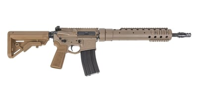 PSA "Sabre" MK12 Mod S 14.5" FN CHF CL w/ PRI Gen 3 FDE Tube & JMAC Keymo P&W Rifle with B5 Bravo Furniture FDE - $1449.99