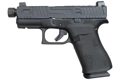 Glock 43x MOS 9mm Optic Ready Shark Coast Blackout 9mm Pistol with Threaded Barrel - $799.99 (Free S/H on Firearms)