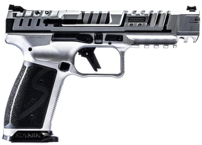 Canik SFX Rival-S Chrome 9mm 5" Barrel 18-Rounds 2 Mags - $979.99