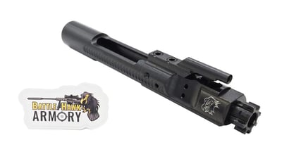 BattleHawk Armory Complete AR-15 5.56/300 Black Nitride Logoed Bolt Carrier Group BCG - $59.99 
