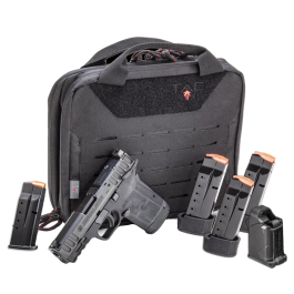 S&W Equalizer Range Kit 9mm 3.7" - 5 Mags, Pistol Case, Speedloader Inc. - $399.99 