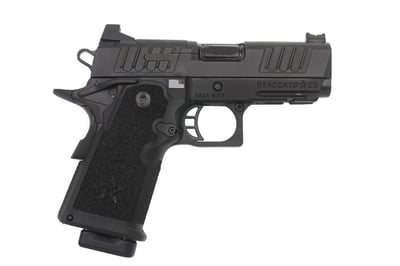 Staccato 2011 CS 9mm 3.5" Bull Barrel 3- 16rd Mags AL Frame Optic Ready DLC Slide & Barrel Curved V3 Trigger - $2599.99