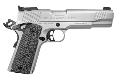 EAA Girsan MC1911 Match Elite 45 ACP 5" 8+1 Chrome - $648.99 (Free S/H on Firearms)
