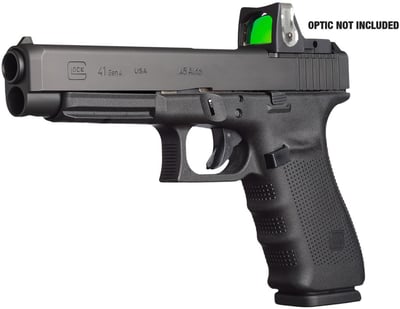 Glock Model 41 Gen 4 .45 ACP MOS Optics Ready 13 Round Capacity - $679 