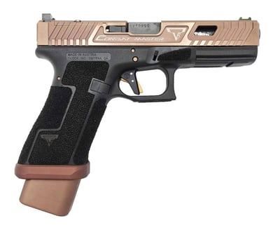 Taran Tactical Innovations Copperhead Combat Master Glock 17 9mm 4.5" Barrel 20rd - $2999.99